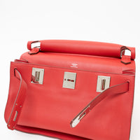 Hermes Rouge Swift Leather Jypsiere 28