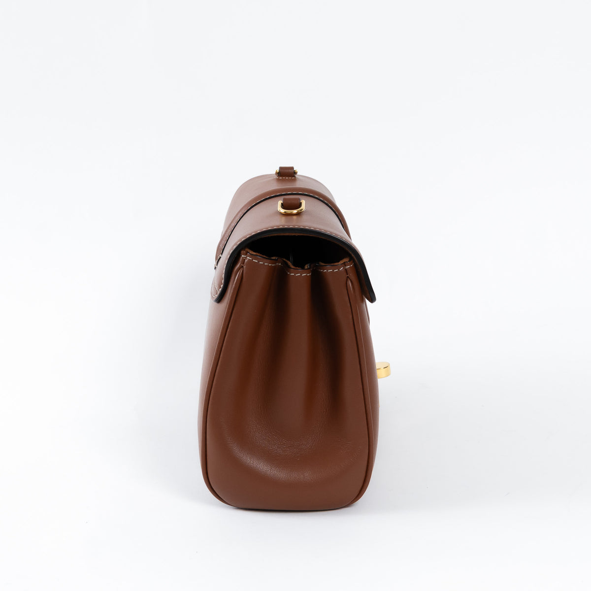 Celine Brown Smooth Leather Teen 16 Crossbody Bag