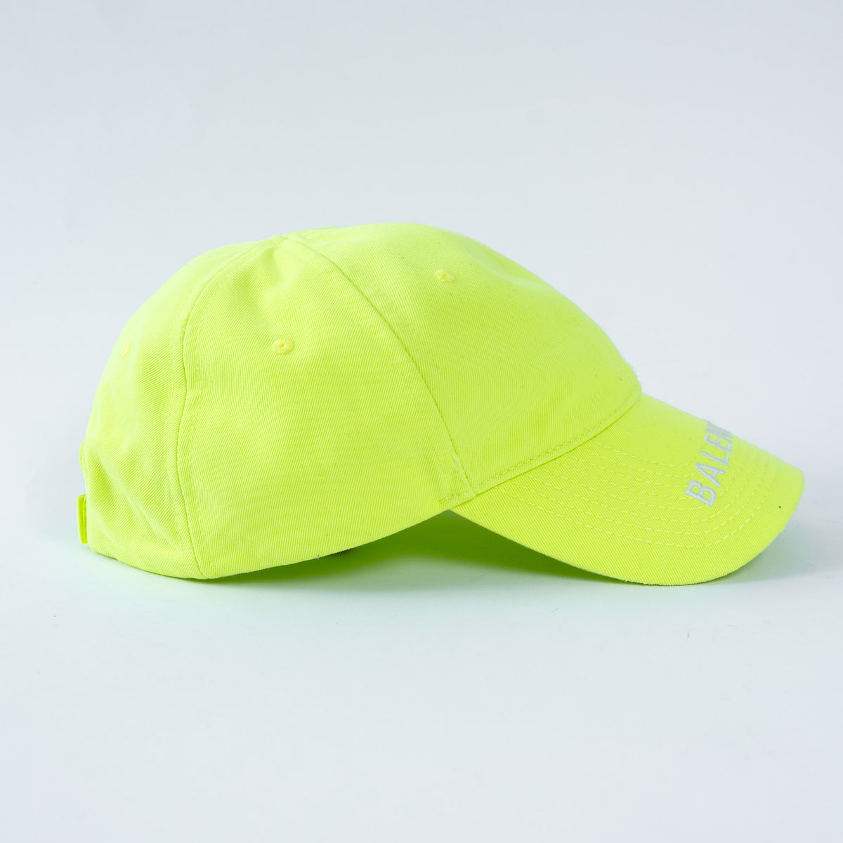Balenciaga Neon Green Logo Cap Size L