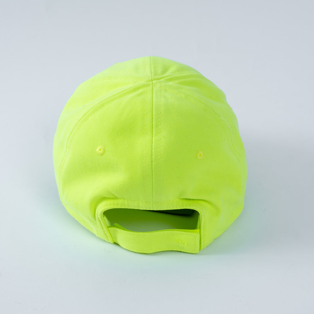 Balenciaga Neon Green Logo Cap Size L