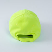 Balenciaga Neon Green Logo Cap Size L