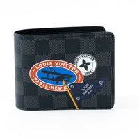 Louis Vuitton Damier Graphite Canvas World Tour Multiple Bifold Wallet
