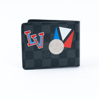 Louis Vuitton Damier Graphite Canvas World Tour Multiple Bifold Wallet