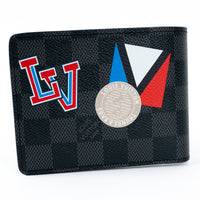 Louis Vuitton Damier Graphite Canvas World Tour Multiple Bifold Wallet