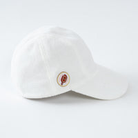 Hermes White Terrycloth Davis Cap Size S