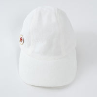 Hermes White Terrycloth Davis Cap Size S