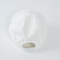 Hermes White Terrycloth Davis Cap Size S