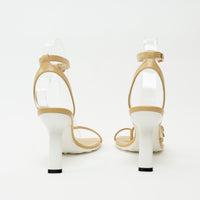 Loewe Tan Petal Leather Sandals Size 36