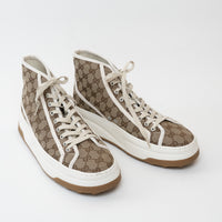 Gucci GG Supreme Canvas Platform High Top Sneakers