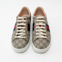 Gucci Ace Sneakers in GG Supreme Canvas