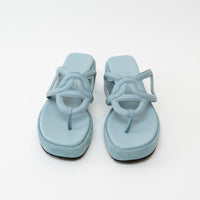 Hermes Veil D'eau Nappa Leather Chaine d'Ancre Gypsy Sandals Size 36