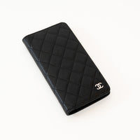 Pre-Loved Chanel™ Black Pebbled Leather Small Agenda