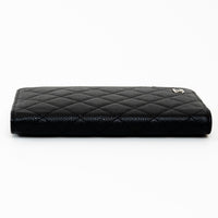 Pre-Loved Chanel™ Black Pebbled Leather Small Agenda