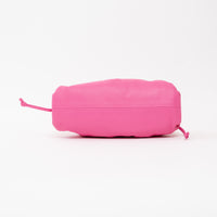 Bottega Veneta Pink Calfskin Leather The Mini Pouch