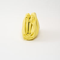 Bottega Veneta Yellow Calfskin Leather "The Mini Pouch" Clutch