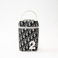 Dior Grey Oblique Monogram Coated Canvas Trotter No.2 Vanity Case