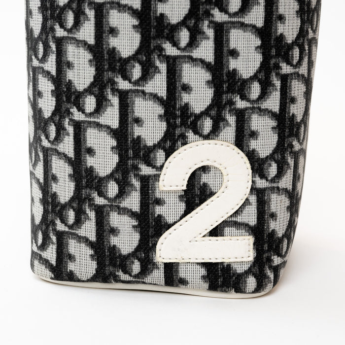 Dior Grey Oblique Monogram Coated Canvas Trotter No.2 Vanity Case