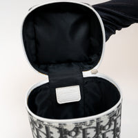 Dior Grey Oblique Monogram Coated Canvas Trotter No.2 Vanity Case