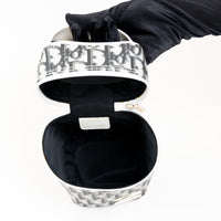 Dior Grey Oblique Monogram Coated Canvas Trotter No.2 Vanity Case