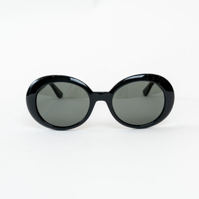 Saint Laurent Black Round Surf Sound Sunglasses