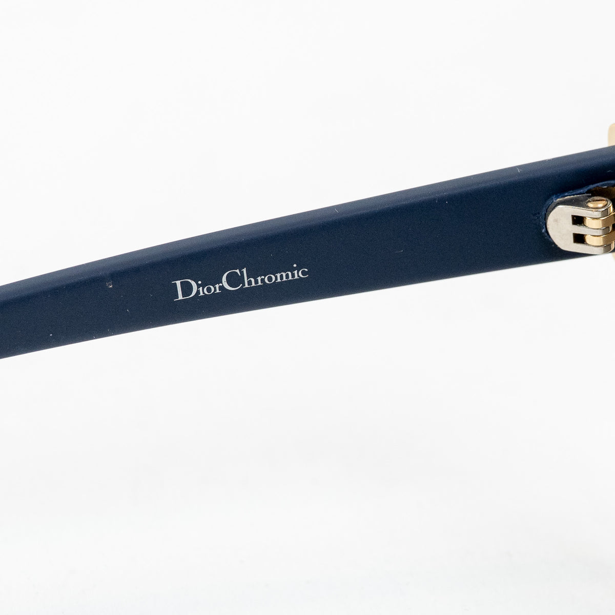 Dior Light Gold and Navy Double Bridge DiorChromic Sunglasses