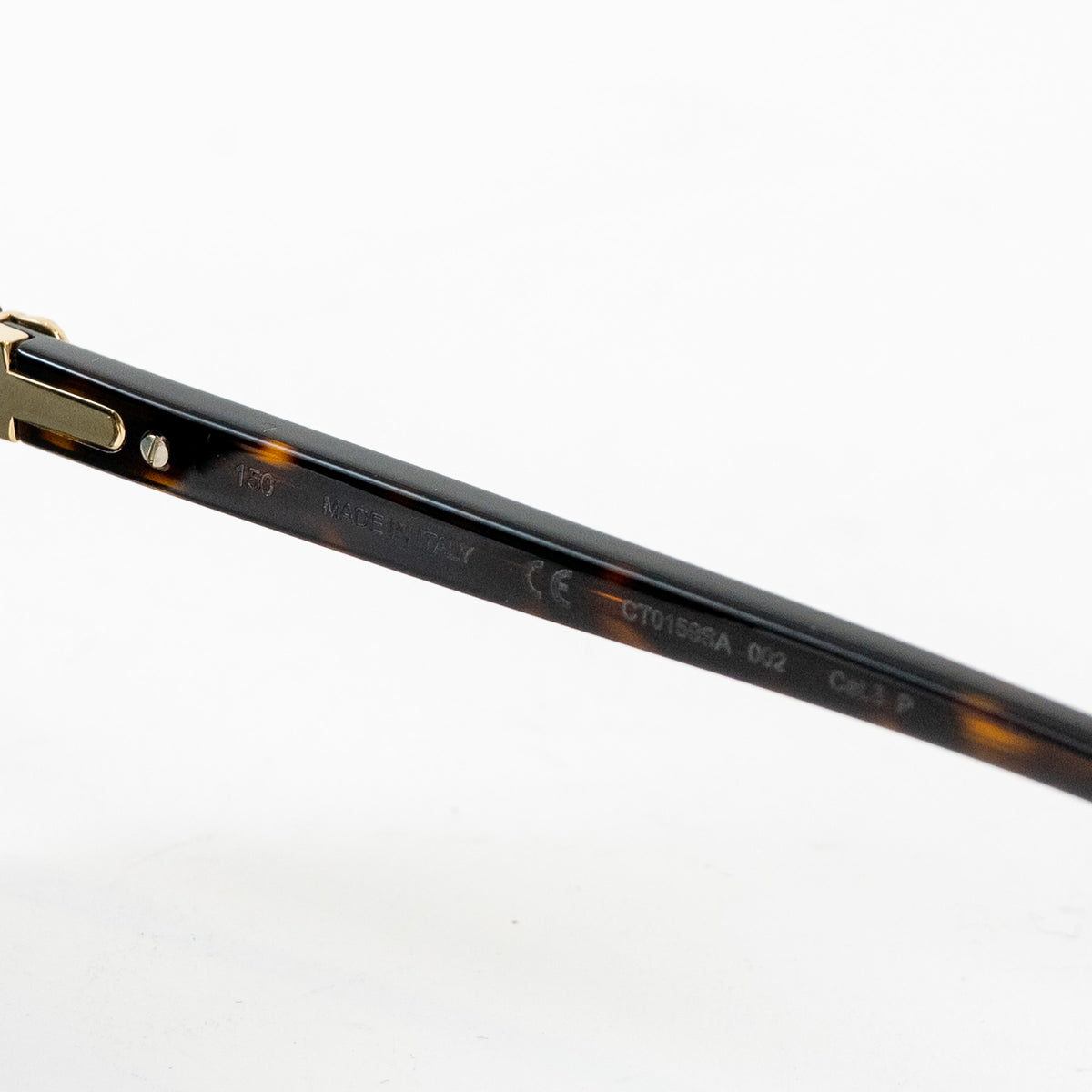 Cartier Tortoise Shell Aviator Sunglasses