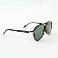 Cartier Tortoise Shell Aviator Sunglasses