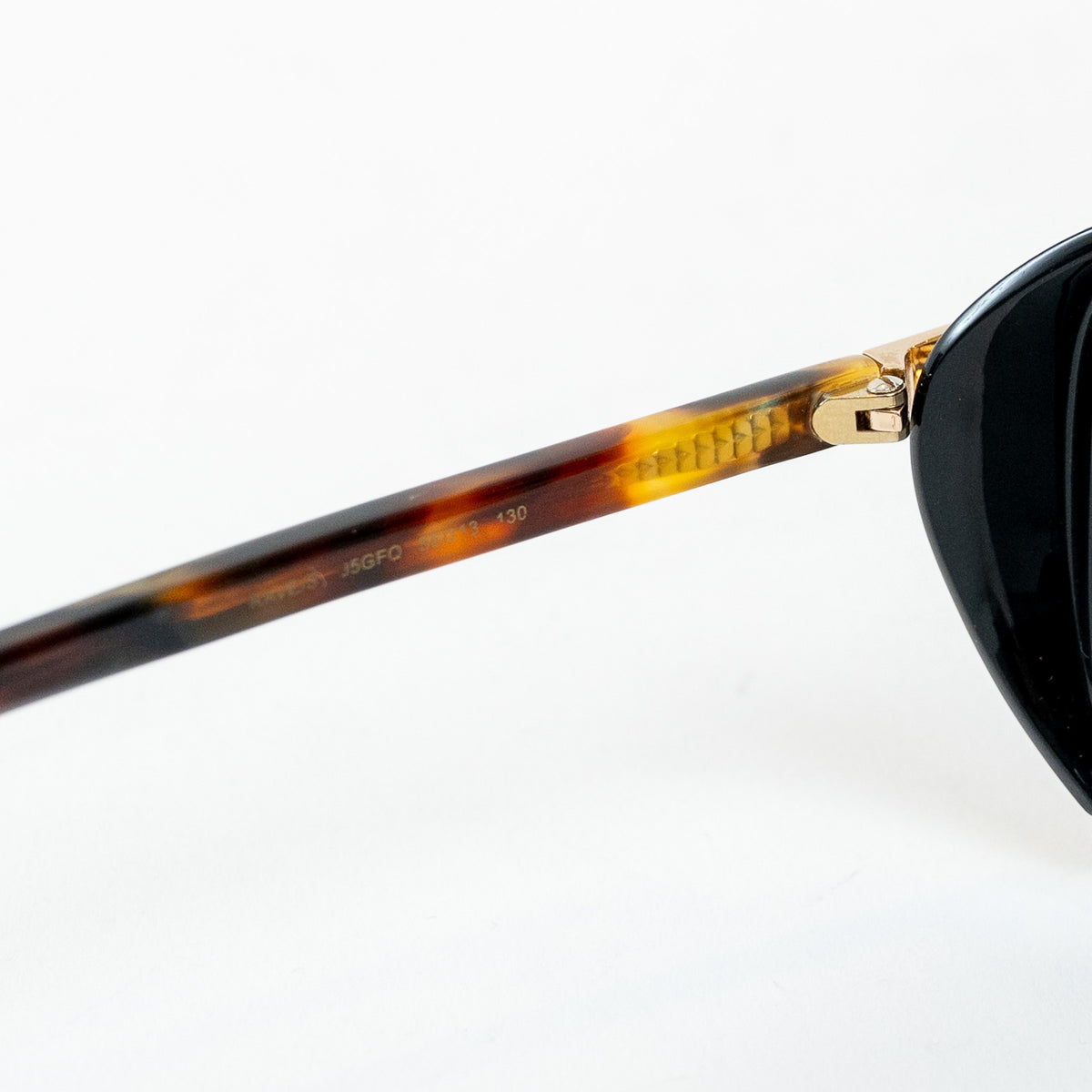 Jimmy Choo Black Mirror Gradient Aviator Sunglasses