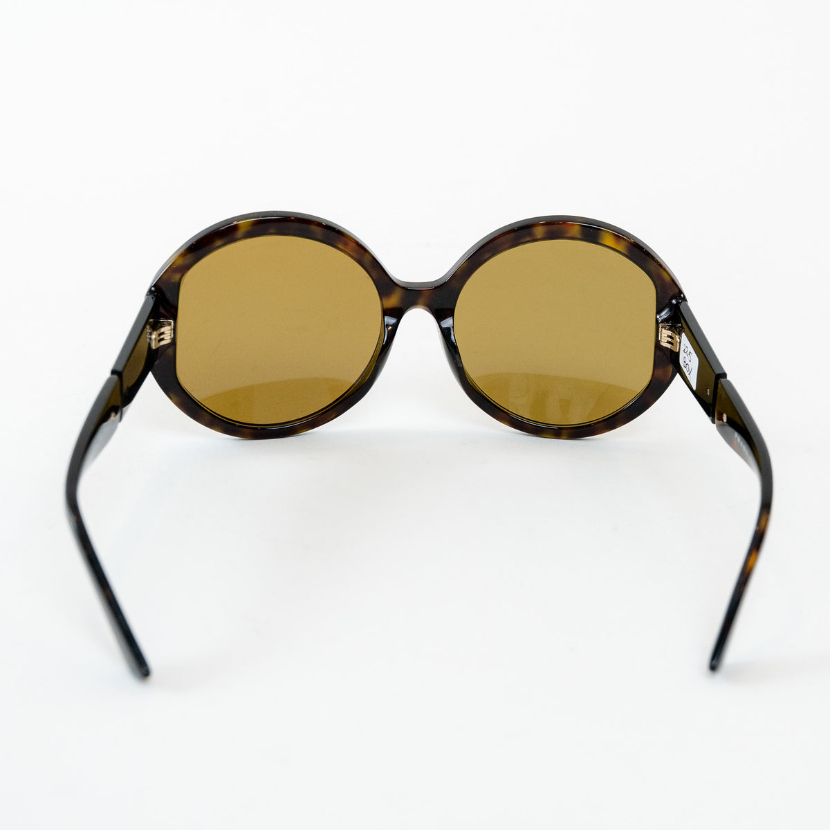 Prada Tortoise Shell Oversized Round Sunglasses