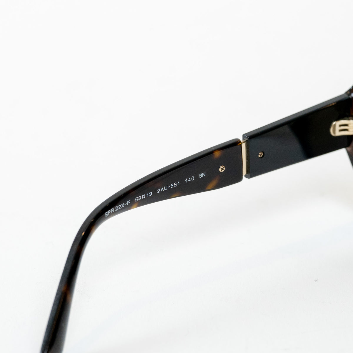 Prada Tortoise Shell Oversized Round Sunglasses