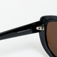Dior Black Frame Cateye Sunglasses