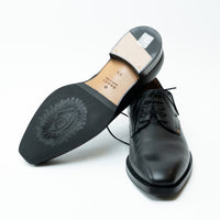 Mens Gucci Black Smooth Leather Dress Shoe Size 8.5