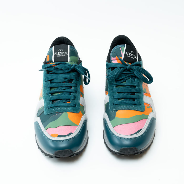 Mens Valentino RockRunner Low Top Sneakers Size 42.5