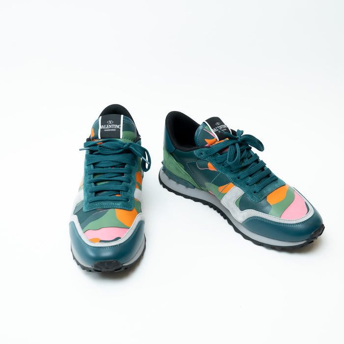 Mens Valentino RockRunner Low Top Sneakers Size 42.5