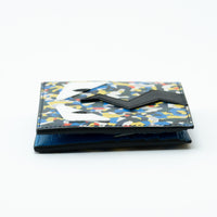 Fendi Multicolour Monster Eyes Bifold Leather Wallet