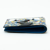 Fendi Multicolour Monster Eyes Bifold Leather Wallet