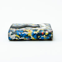 Fendi Multicolour Monster Eyes Bifold Leather Wallet