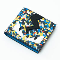 Fendi Multicolour Monster Eyes Bifold Leather Wallet