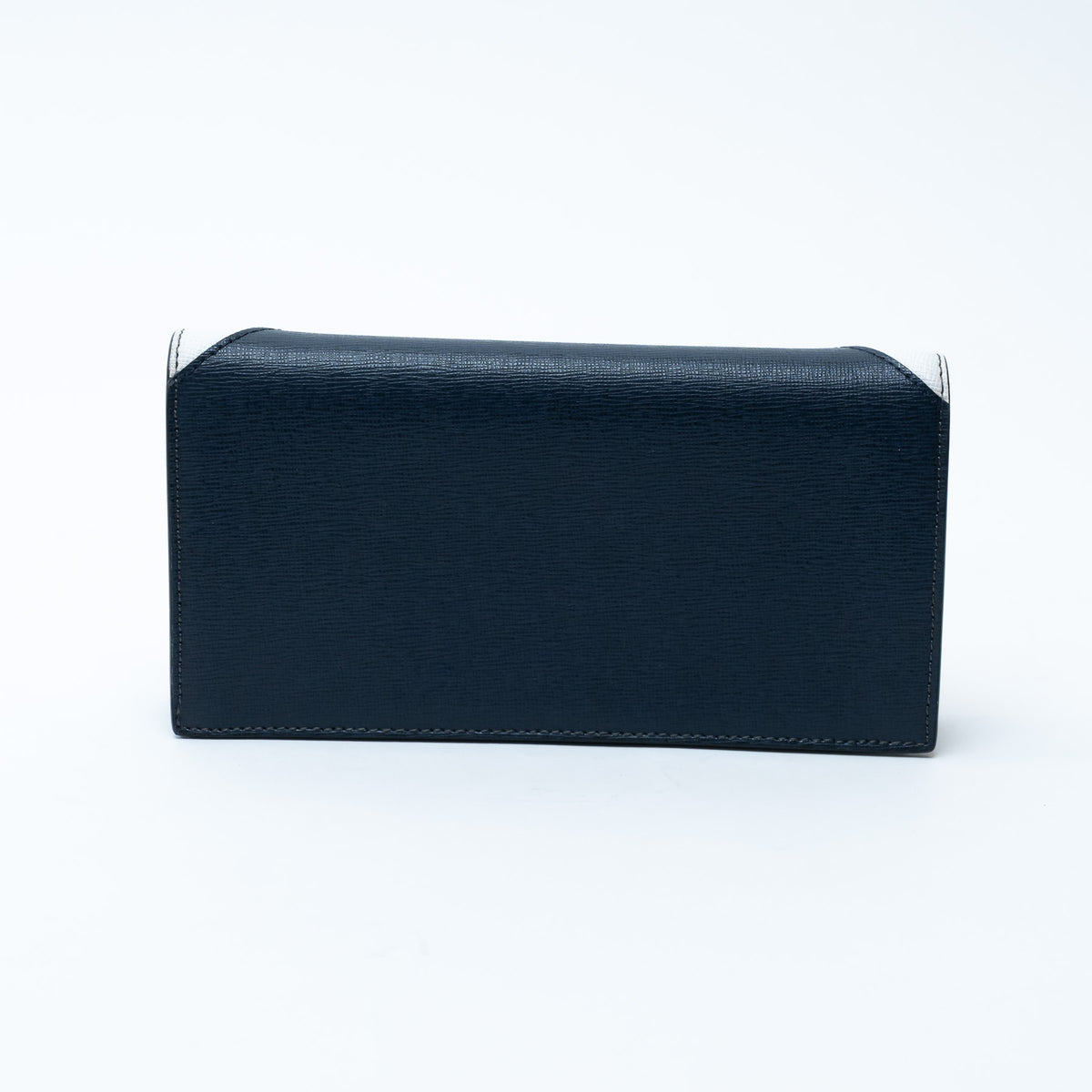 Fendi Grained Leather Monster Bifold Long Wallet