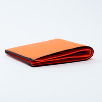 Gucci Neon Orange Bifold Monogram Wallet