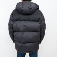 Gucci Black Puffer Jacket With Monogram Details Size 48