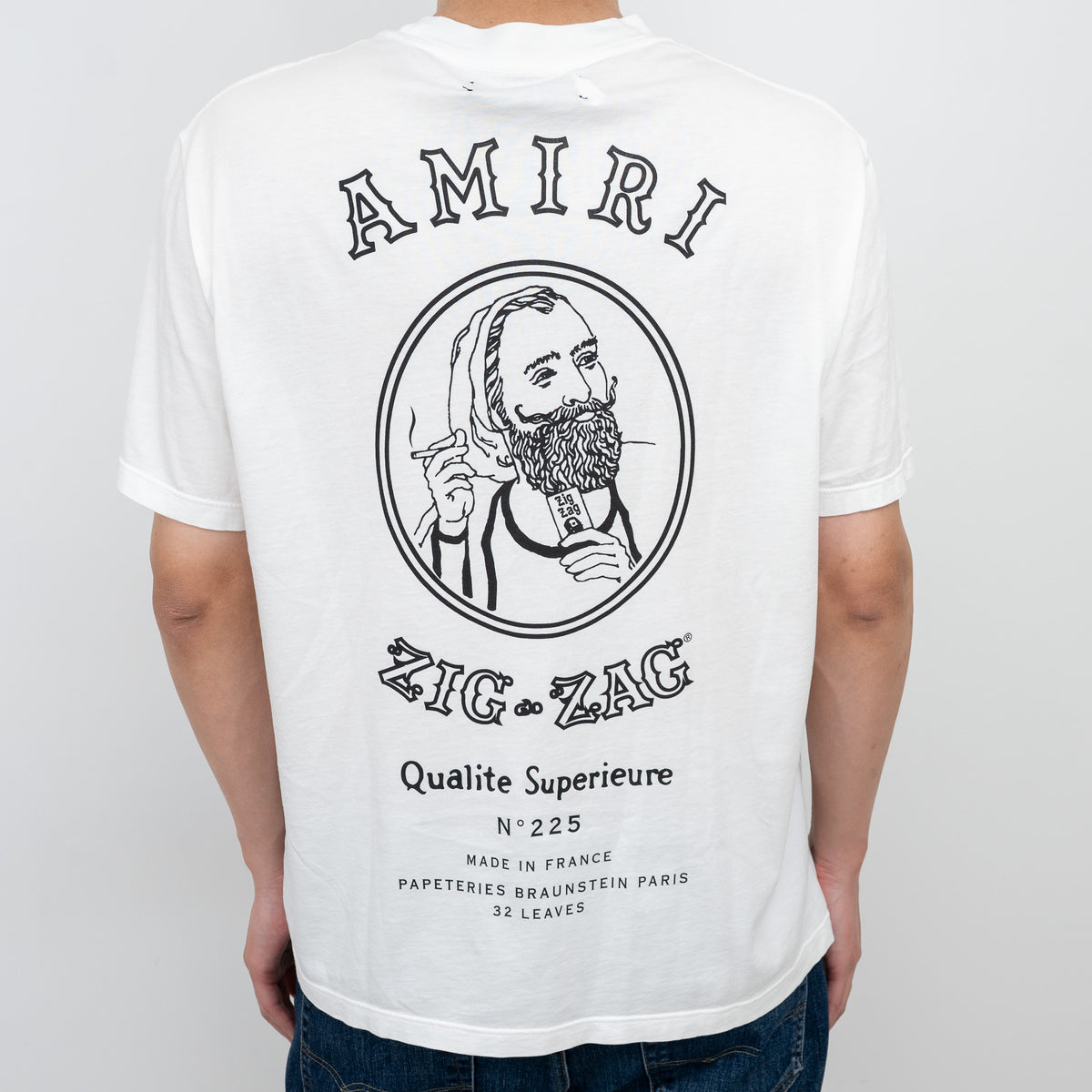 Amiri White T-Shirt With Graphic Size 48