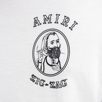 Amiri White T-Shirt With Graphic Size 48