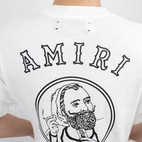 Amiri White T-Shirt With Graphic Size 48