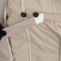 Burberry Beige Trench Coat with Elasticated Waist Size L