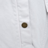 Burberry Light Grey Cotton Trench Coat Size M