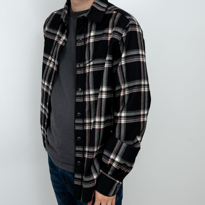 Valentino Snap Button Up Flannel Size 42