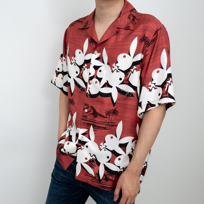 Amiri Printed Button Up Dress Shirt Size L