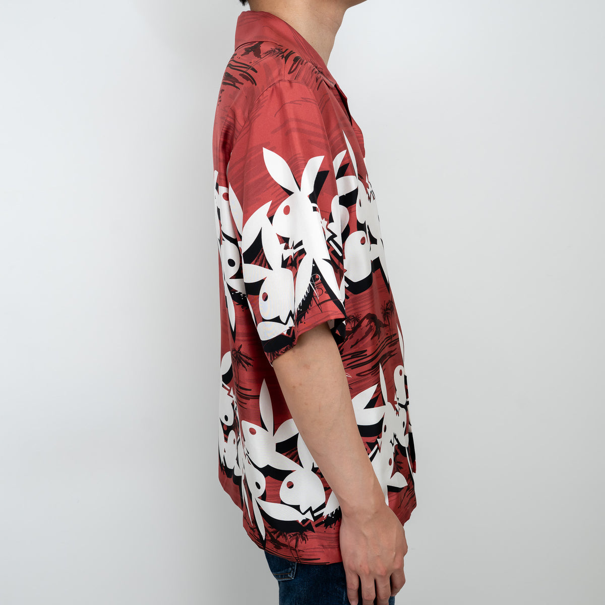 Amiri Printed Button Up Dress Shirt Size L