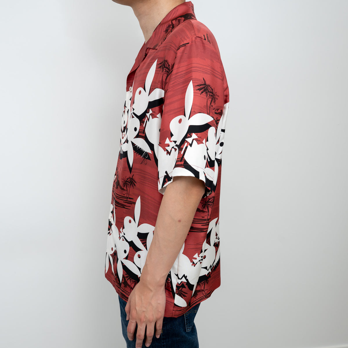 Amiri Printed Button Up Dress Shirt Size L